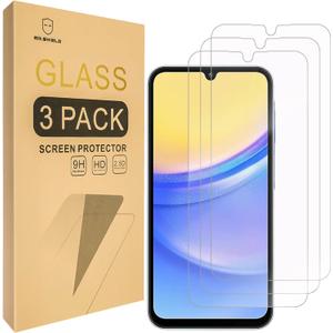 Mr.Shield Screen Protector compatible with Samsung Galaxy A16 5G / Galaxy A16 4G LTE [Tempered Glass] [3-Pack] [Japan Glass with 9H Hardness] (A16 - (6.7 Inch))
