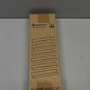 upsimples 6 Pack Clear Acrylic Shelves, 1.7" x12" Clear Wall Shelves for Nail Polish, Vinyl Wall Mount, Record Holder, Magazine Rack, Comic Display, Picture Ledge Shelf Décor