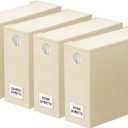 SpaceAid 4 Pack Bed Sheet Organizers and Storage, Foldable Sheet Organizer for Linen Closet, Sheets Set Folder Keeper with Window XL (Queen & King Size) Organizing Bedding Container, Beige