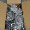 YBING Wall File Organizer Mesh Hanging Wall-mount Files Holder 6 Pack Hanging Wire Magazine Rack and Mail Holder with Hooks Office Wall Organizer for Papers Folders Files Clipboard Black