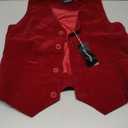 And Toddler Dressy Vests (3T, Red)