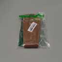 Wide Elastic Belts for Women Stretch Belt Gold Buckle Stretchy Waist Belts for Dresses Coats (Fit Waist Size 32"-35", Brown)