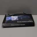 Wireless Keyboard and Mouse Backlit - Typewriter Keyboard with Magnetic Wrist Rest, Retro Round Keycaps, Light Up Letters, 2.4GHz Cordless Combo for Mac, Windows, PC, Laptop, Trueque [Upgraded] (Black)