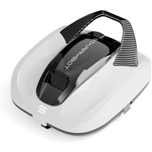 Starrybot Cordless Robotic Pool Cleaner, Portable Swimming Robotic Pool Vacuum Self-Parking Technology,150Mins Runtime,Pool up to 900 Sq.Ft, Ideal for Above-Ground Pools