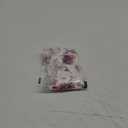 Baby Swaddle Blanket Newborn Girl Swaddle and Headband Set Purple Flowers Floral Print Wrap Shower Gift