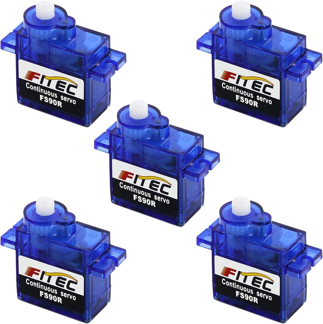 FEETECH FS90R 360 Degree Continuous Rotation Micro Servo Motor 9g Servo for RC Helicopter Airplane Car Boat Robot Controls