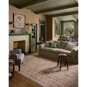 Loloi Rifle Paper Co Edinburgh Cream / Multi 2'-3" x 3'-9" Accent Rug