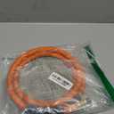 Giraffe Tools Hybrid Lead-in Air Hose, 3/8 inch x 6 ft, 1/4 in. MNPT Fittings, 300 PSI Heavy Duty, Lightweight Air Compressor Hose Short