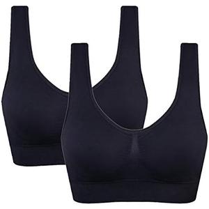 Women's Comfort Workout Sports Bra Low-Impact Activity Sleep Bras,Size XL