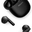 Philips TAT1139 Wireless Earbuds,True Wireless Headphones,Powerful Bass with 13 mm Driver,Clear Call with AI Mic,26-Hour Battery Life,Fast Charging,Bluetooth v5.4,IPX4 Rating,Ergonomic Design,Black