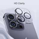 Ailun 3Pack Privacy Screen Protector for iPhone 15 Pro Max [6.7 inch]+3Pack Camera Lens Protector with Installation Frame,Dynamic Island Compatible,Anti Spy Tempered Glass[9H Hardness]-HD