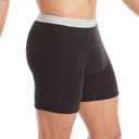 Hanes mens Underwear Boxer Briefs Pack, Cool & Breathable Cotton Moisture-wicking Underwear for Men, No Ride Up, M
