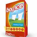 Bounce Fabric Softener Sheets, Outdoor Fresh Scent, 240 Count