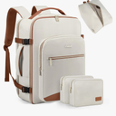 LOVEVOOK 40L Travel Backpack for Women Men,Waterproof Airline Approved Carry On Luggage Travel Essentials,TSA Carry On Backpack Personal Item Travel Bag Suitcase with 3 Packing Cubes,Weekender, Daypack