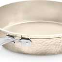 GOTHAM STEEL 12 Inch Non Stick Frying Pans, Nonstick Frying Pan, Induction Pan, Nonstick Skillet, 100% PFOA Free Ceramic Pan for Cooking, Dishwasher Safe, Cream White