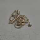 6 Pack Magnetic Curtain Tiebacks Rope Modern Handmade Curtain Tie Backs Decorative Drapes Weave Holdbacks for Window Dcor, Beige