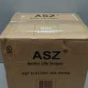 ASZ 5 qt Air Fryer with Window Black - 1400W Visual Air fryer for 2-3 people- Non-Stick, Automatic Shutoff, Fast-Easy-to-Use, Kitchen Cooker Appliance (4.7L Black Manual)