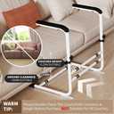 SMONTER Couch Stand Assist-Chair Lift Assist Aid for Elderly Sit to Stand Daily Safety Mobility Support Handle Rails Aid, Height & Width Adjustable, for Couch Sofa Chair Toilet Bed 450lbs Capacity