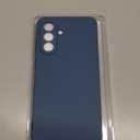 LeYi for Galaxy A36 5G Case: Samsung A36 Phone Case with 2 Pack Screen Protector for Women Men, for Liquid Silicone Slim Silky-Soft Gel Rubber Protective Case Cover for Samsung Galaxy A36, Blue