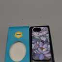 Goodon for iPhone 16e Case Cute - Wireless Charging Compatible - Dual-Layer Hard Shell + Silicone Cover - Protective Phone Case with Trendy Designs for Women - Abstract Lotus