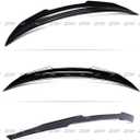 Rear Trunk Spoiler fits for Infiniti Q50 2014-2024, Gloss Black