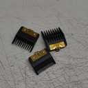 8PCS Clipper Guards for BaBylissPRO Barberology FX870, FX880, FX825, and FX673 Clippers,Trimmer Replacement Guards for Babyliss Clippers,Black