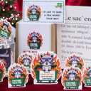 2 x Funny Raccoon Dumpster Fire Affirmation Jar  60 Sarcastic Positive Notes for Emotional Support, Mini Dumpster Fire Gift for Coworkers, Funny Office Desk Decor & Stocking Stuffers  SOLMAY