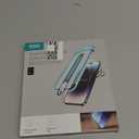 ESR for iPhone 14 Pro Max Screen Protector Set, 3 Tempered-Glass Screen Protectors and 1 Set of Camera Lens Protectors, Smooth Rounded Edges, Full-Coverage Military-Grade Protection, Scratch Resistant