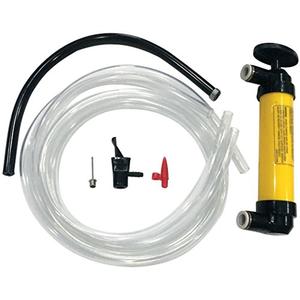 Multi-Purpose Hand Transfer Pump Kit, Easy to Use, Highly Versatile Pump; Works for Fluid Transfer, Siphon and Air-inflation. Ideal for Handyman, Automotive, Marine, and Farm Use