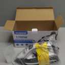 IRONDAY Steam Iron for Clothes 20s Fast Heat-up,1700W Iron with 14.07oz Large Water Tank,Non-Stick Ceramic Soleplate, Anti-Drip, Auto-Off, Burst Steam, Self-Cleaning, Ironing Clothes for Home, Grey