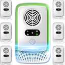 Aurasonic 2026 Upgraded Ultrasonic Pest Repeller Indoor  6 Pack Plug-in Device for Home, Office & Warehouse