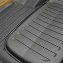 Floor Mats for 2025 2026 Tesla Model Y Juniper, 8PCS All Weather Full Set Cargo Liners Accessories, 3D TPE Odorless Floor Mat Trunk Frunk Rear Well Mats Custom for 5-Seater (Not Fit 7Seat)