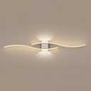 Wall Light Fixtures Indoor Arc Linear Dimmable Integrated LED Metal Wall Sconce, Minimalistic, Modern, Contemporary 2700K-6500K Infinitely Dimming Wall Lamps for Bedroom, Living Room, Bathroom Hallway