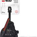 LEGO Star Wars Bag Tag - Darth Vader (52233), Black, Silicone Luggage Tag, Bag Charm, Spring Break