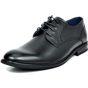 Bruno Marc Men's Dress Classic Comfort Oxfords Shoes, Size 10.5, Black