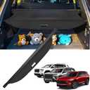 Cargo Cover Compatible with 2025 2024 GMC Acadia & 2025 2024 Chevy Traverse & 2025 Buick Enclave,Retractable Rear Trunk Cover Privacy Security Shield Shade Luggage Cover