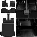 Floor Mats for 2026 Hyundai Palisade Hybrid Accessories, fit SELSEL PremiumLimitedCalligraphy, Cargo Mat Custom TPE All Weather Protection Full Coverage Trunk Liner & Floor Liner for Palisade