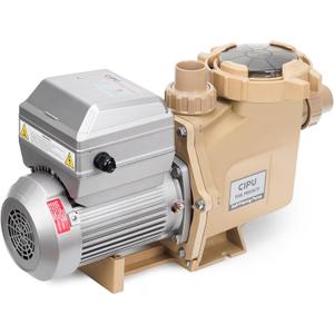 CIPU 1.5HP Variable Speed Pool Pump, 230V Self-Priming Pool Pump with Programmable Speed Control, 6420 GPH High Flow Replacement Pump for Inground Pool Filter Systems