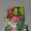 48 Inch Christmas Tree Skirt - Soft and Funny Farmhouse Christmas Tree Collar with Red & Green Trim Decor Xmas Holiday Decoration (Style A)