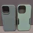 NTG2023 New Designed for iPhone 15 Pro Max Case, Heavy-Duty Tough Slim Shockproof [2 Layer Structure][Military Grade Protection] Phone Case for iPhone 15 Pro Max(6.7 Inch), 2 Pack, Mint and Light Green