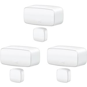 Eve Door & Window (Matter) 3 Pack  Smart Contact Sensor for Doors & Windows, Open/Closed State, Automatic Control of Accessories, Matter Over Thread, Apple Home, Alexa, Google Home, SmartThings (White)