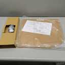 Desk Divider for Students and Desk Privacy Panel. Office Partitions and Ideal Cubicle Light Shield. Frosted Acrylic Clamp-on Desk Partition - 17 W x 18H Divider