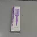 Curly Hair Brush,Curl Defining Brush for Effortlessly Defined Curls & Waves,Vented Hair Brush for Wet & Dry Hair,Women and Men,Reduces Frizz (Purple)