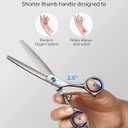 Hair Thinning Scissors ULG Professional Barbers Texturizing Teeth Shears for Hairdressing, Salon and Home Use Thinning Shears for Hair Cutting, Made of Japanese Stainless Steel, 6.5 inch