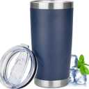 Fuelmate 25oz Tumbler Insulated Tumbler with Sliding Lid,(Navy Blue, 1pack