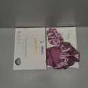 YANIBEST Adjustable Double Layer Satin Bonnet, Silk Hair Bonnet for Sleeping with Elastic Tie Curly Natural Hair Reduce frizz (One Size, Beanpaste Pink)