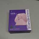 Machenike G3V2 Bluetooth Controller for Pc/Switch/iOS/Android, Hall Effect Joysticks, RGB Lighting Gaming Controller,2 Programmable Buttons,1000mah Battery With Charging Station, Pink (Pink PE UG)