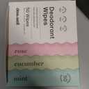 Dew Well - Deodorant Wipes Variety 50 Pack (Mint, Rose, Cucumber)