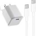 30W Type C Fast Compact Charger with Foldable Plug for Samsung Galaxy Tab A9+ 12.4" A8 10.5"; Tab S10+/S9/S8/S9+/S9Ultra/S9 FE/S8+/S8 Ultra SM-X210/X200/X700/X800 with 6ft Charging Cable Cords