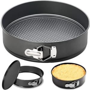 7 Inch Springform Pan Round Non Stick Cheesecake Pan Durable Baking Cake Pans with Removable Bottom Cake Molds for Baking